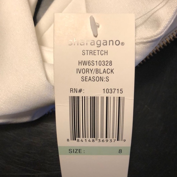 Black & white sleeveless dress - Picture 4 of 4